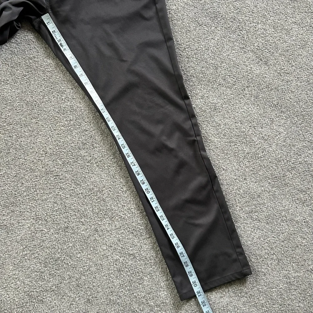 TravisMathew Pants Mens 36 Black Performance Golf 5 Pocket Stretch Polyester‎